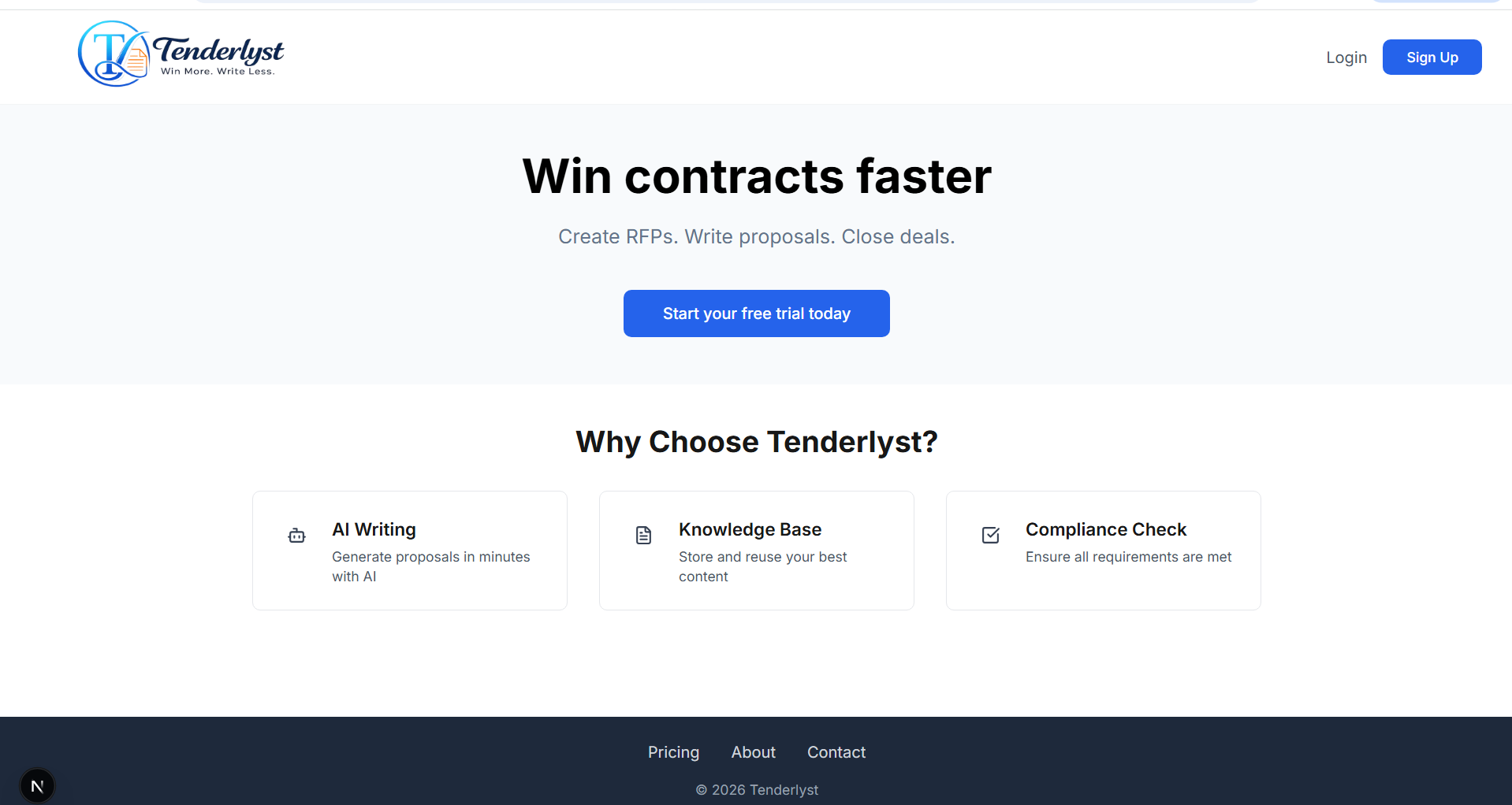 Web application development and scaling for US products
